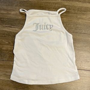 Juicy Couture Logo Squareneck Tank Top